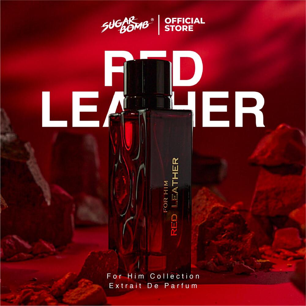 RED LEATHER SUGARBOMB SIGNATURE FOR HIM COLLECTION EDP 100ML